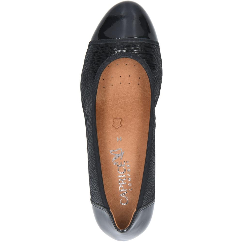 Caprice Female Black Elegant Low Heels Black 22404-25 019 | Vilbury London