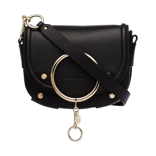 See By Chloe womens black mara shoulder bag | Vilbury London