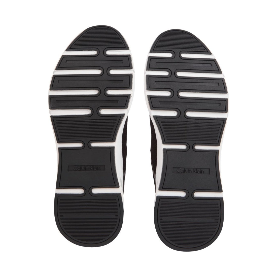 Calvin Klein mens black, salt bay low top lace up mix sport shoe | Vilbury London