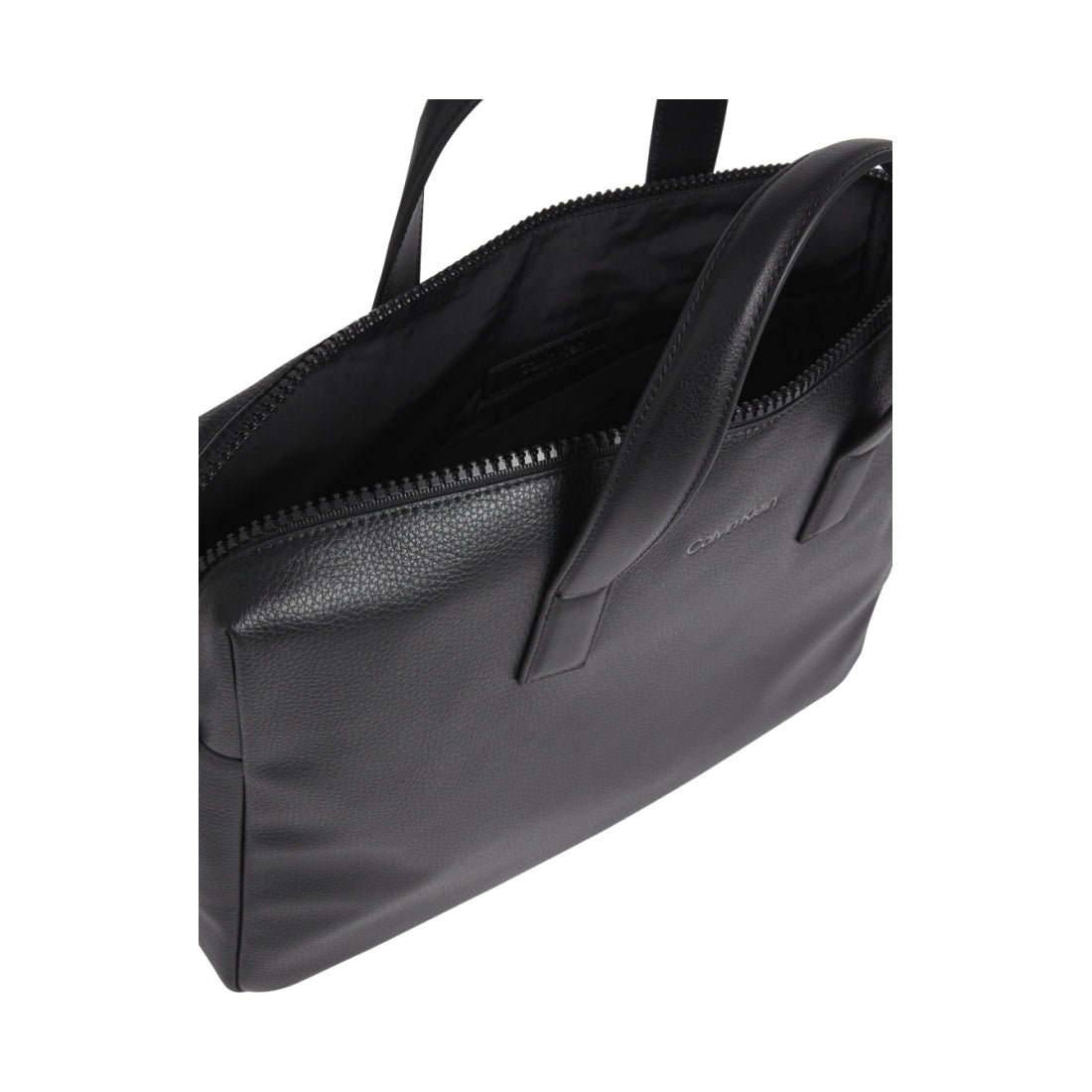 Calvin Klein mens Black ck must laptop bag | Vilbury London