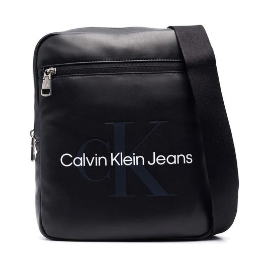 Calvin Klein Jeans mens black monogram soft reporter22 | Vilbury London