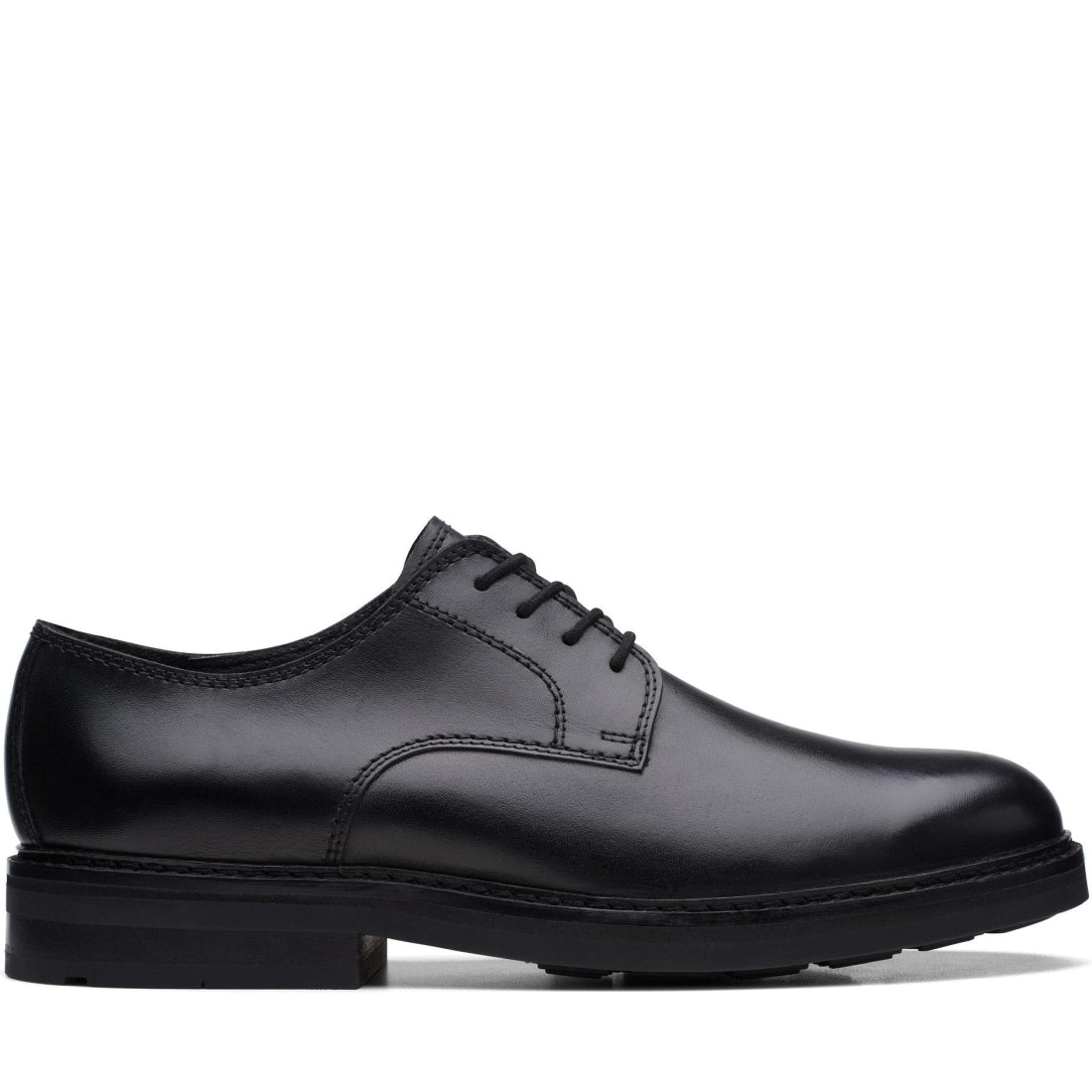 Clarks mens Black craftevan lace formal | Vilbury London