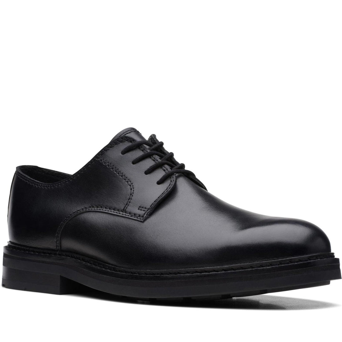 Clarks mens Black craftevan lace formal | Vilbury London