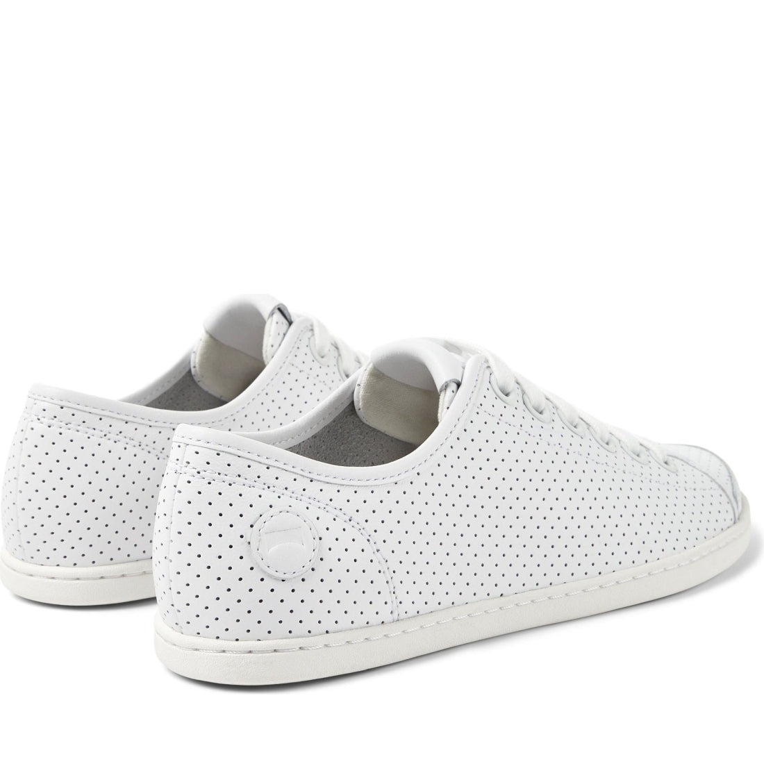 CAMPER womens white natural uno sport shoe | Vilbury London