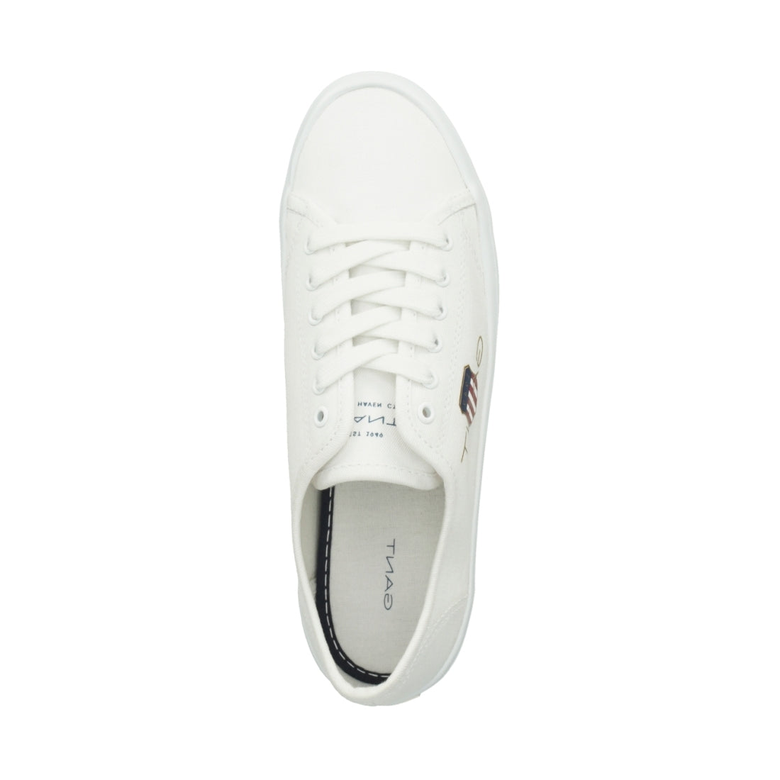 Gant Womens Bright White pillox shoes | Vilbury London