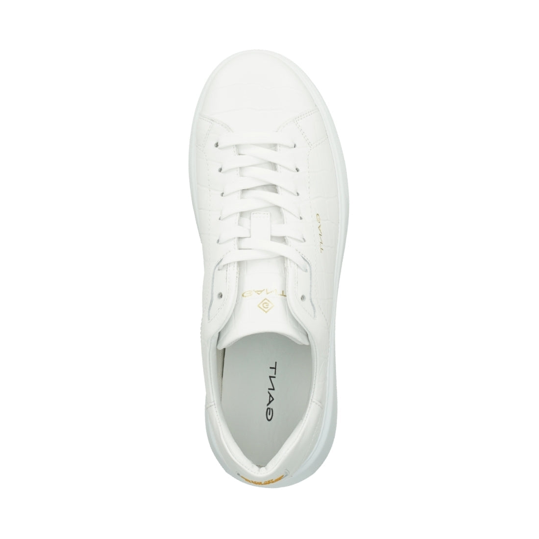 Gant Mens White palbro shoes | Vilbury London