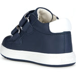 Geox boys navy, blue biglia sport shoes | Vilbury London