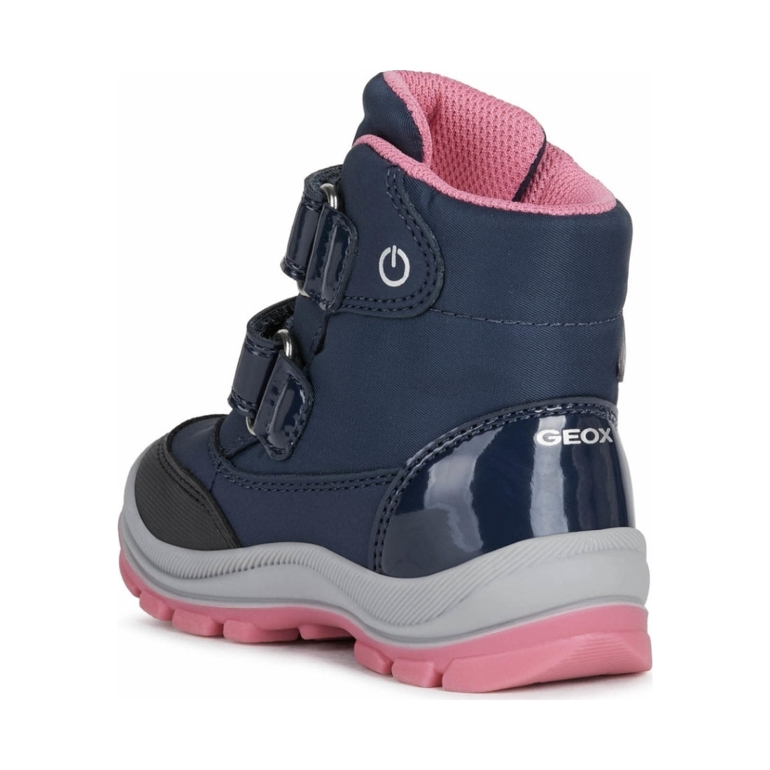 Geox girls Navy Fuchsia flanfil abx booties | Vilbury London