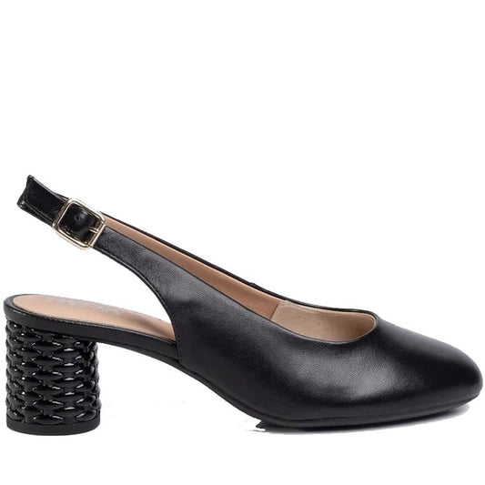 Geox Womens black elegant closed shoes | Vilbury London