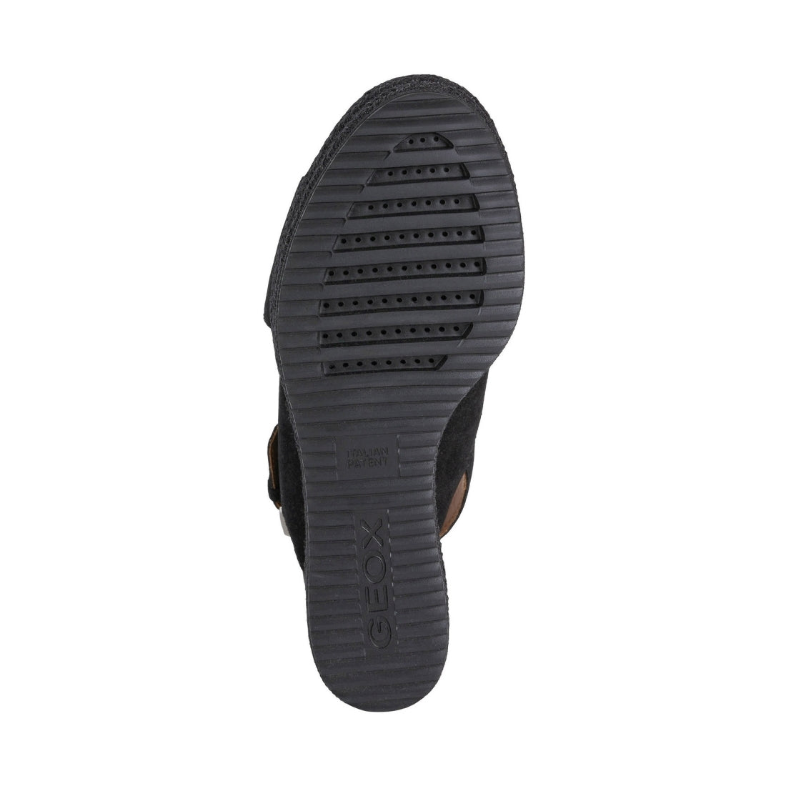 Geox Womens Black ponza sandals | Vilbury London