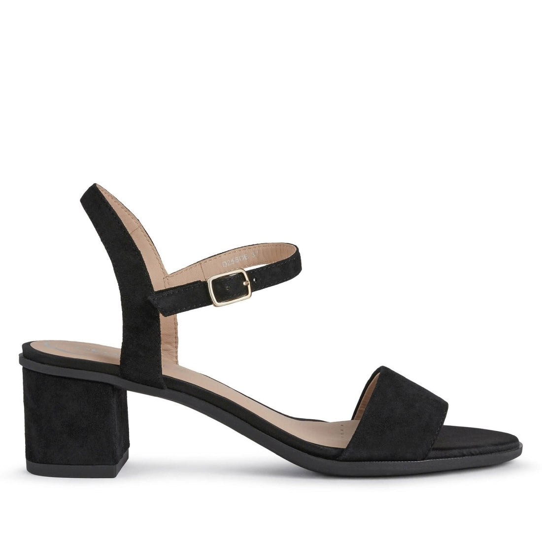 Geox Womens Black aurely 50 sandals | Vilbury London