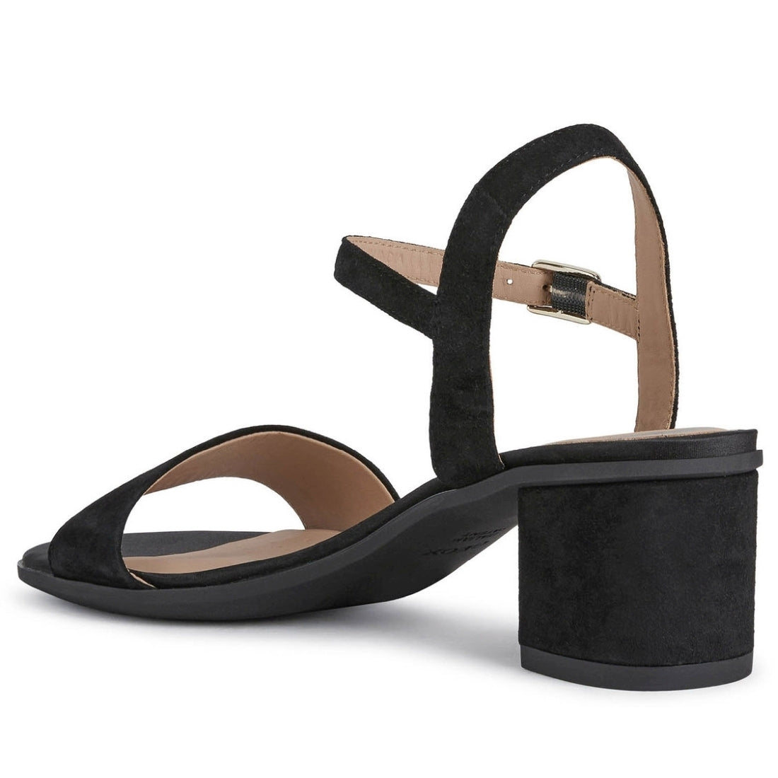 Geox Womens Black aurely 50 sandals | Vilbury London