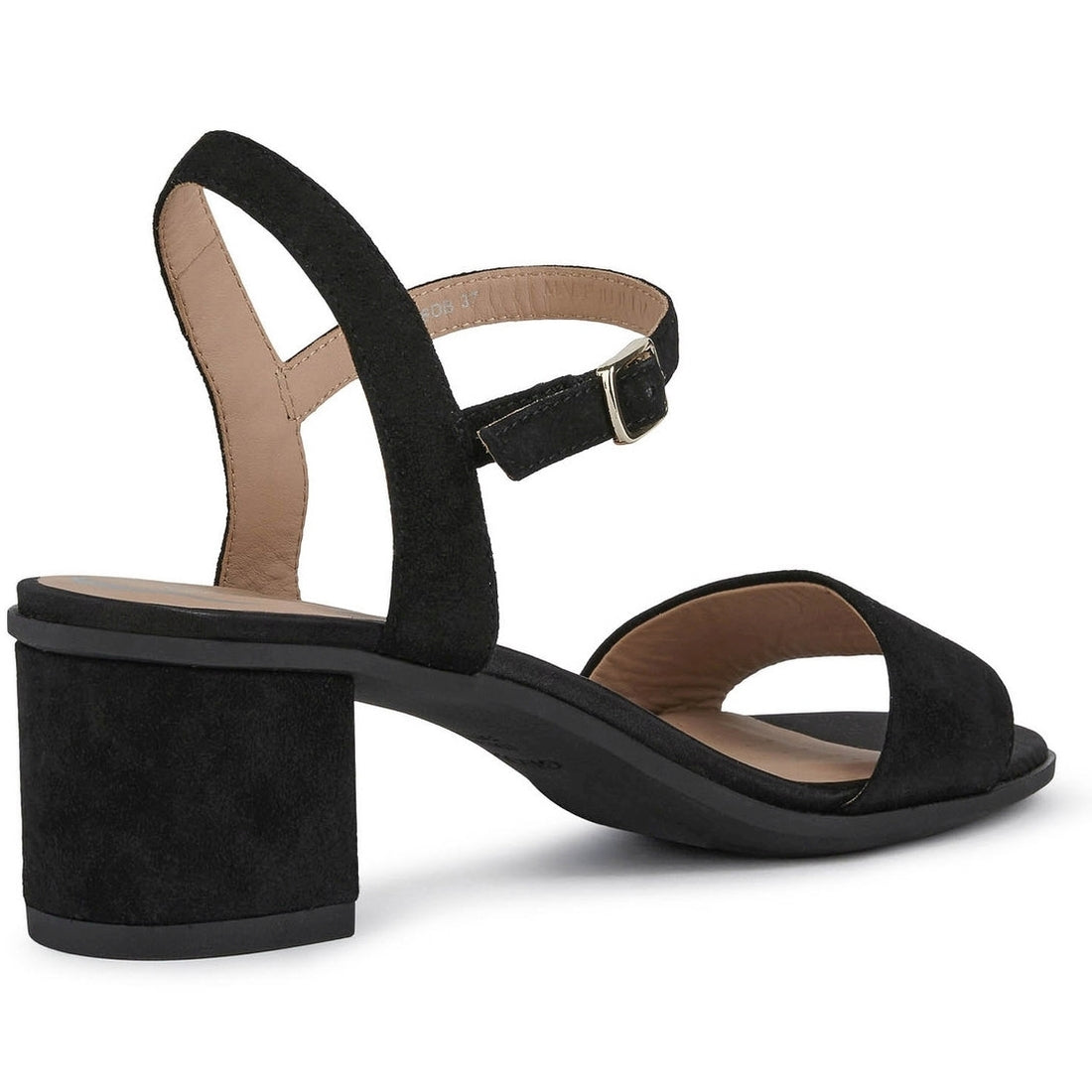 Geox Womens Black aurely 50 sandals | Vilbury London