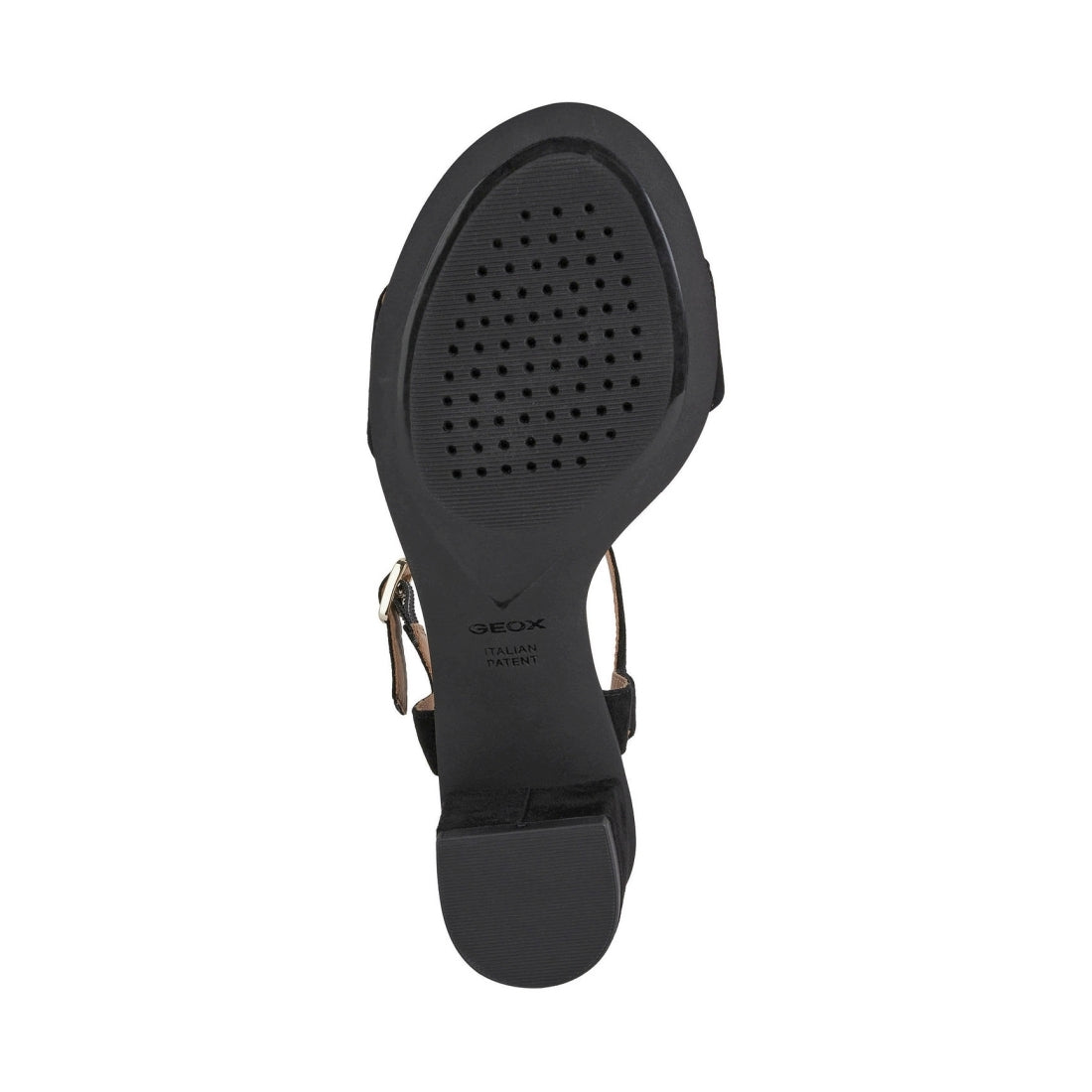 Geox Womens Black aurely 50 sandals | Vilbury London