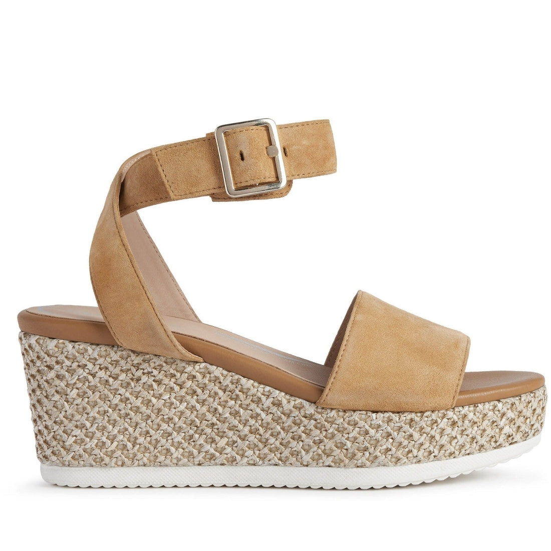 Geox Womens Cognac lipari sandals | Vilbury London