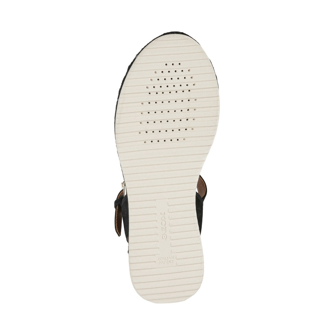 Geox Womens Black eolie sandals | Vilbury London