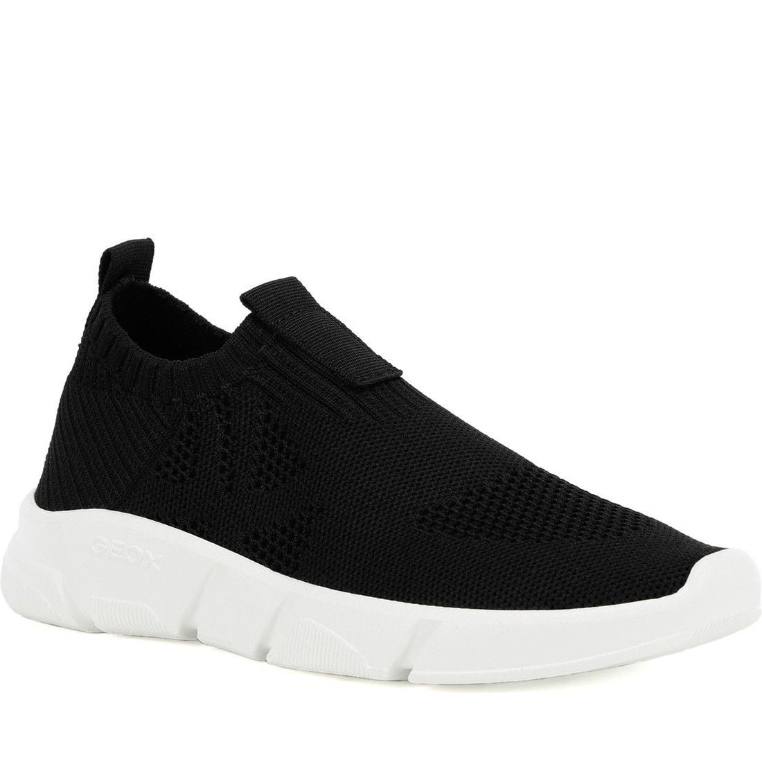 Geox boys black aril sport shoes | Vilbury London