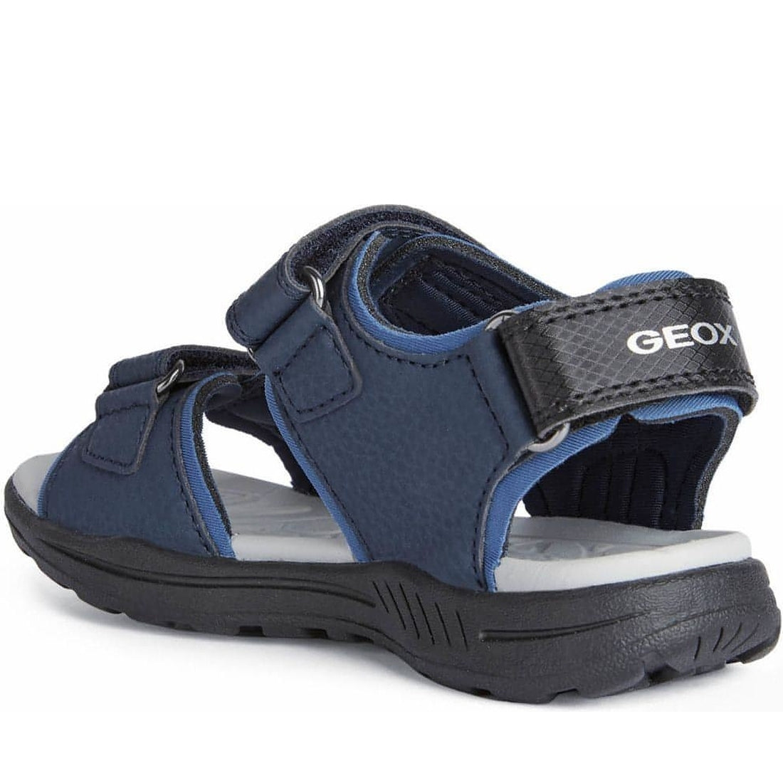 Geox boys navy, dk blue vaniett sandals | Vilbury London