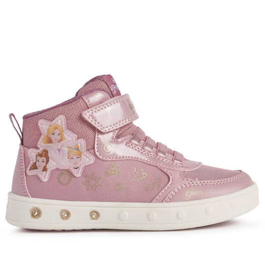 Geox Girls Pink skylin shoes | Vilbury London