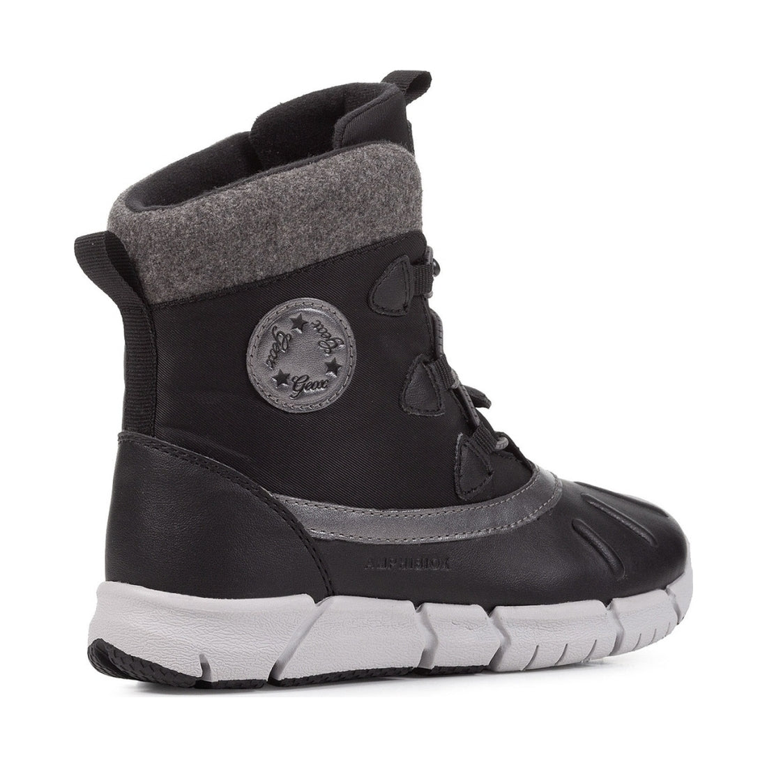 Geox girls Black flexyper ab booties | Vilbury London