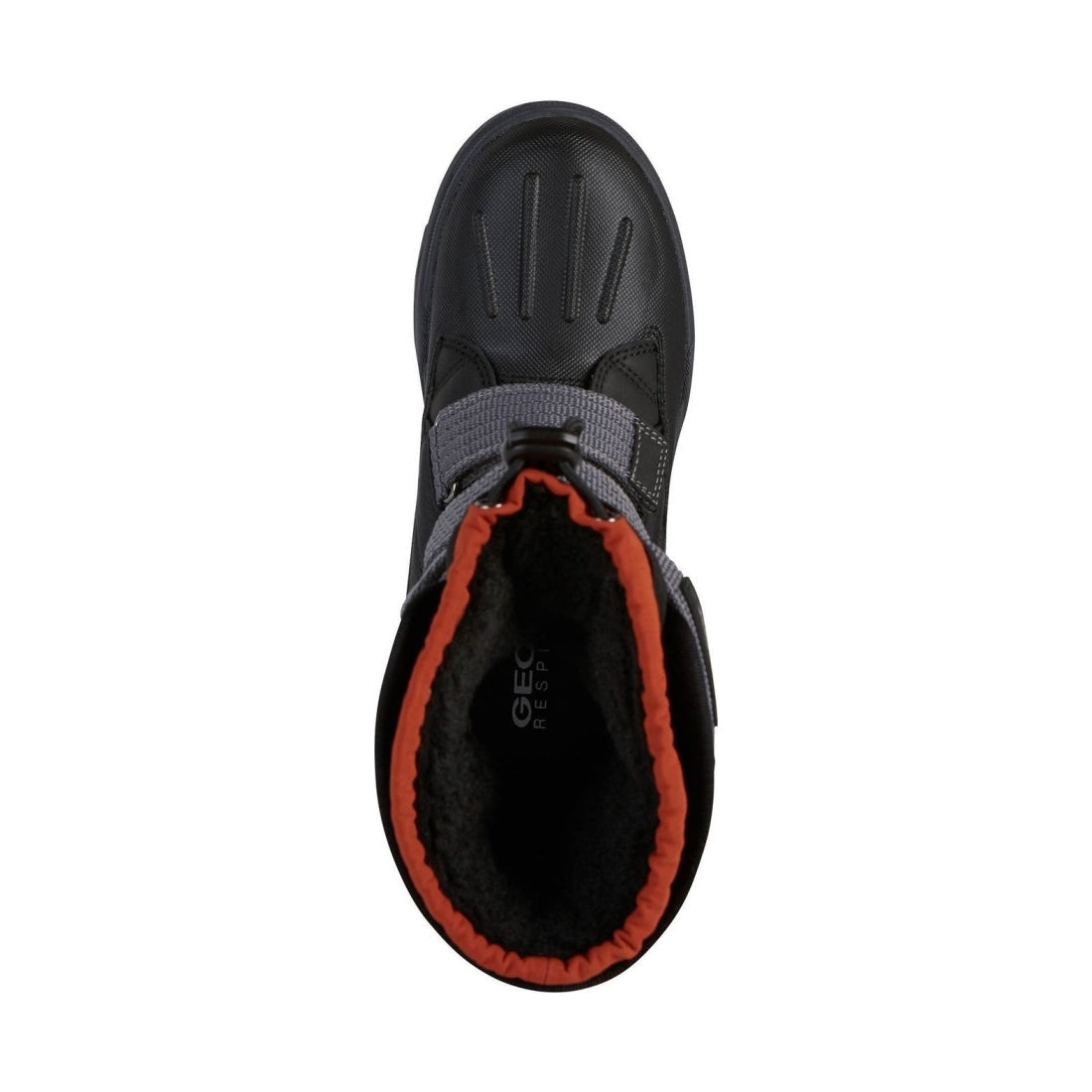 Geox boys Black Rust bunshee pg a booties | Vilbury London