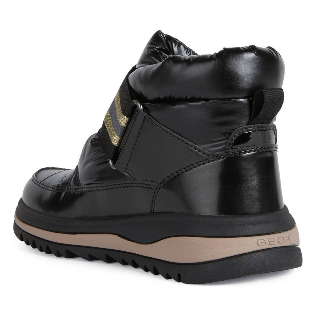 Geox girls Black adelhide ab booties | Vilbury London