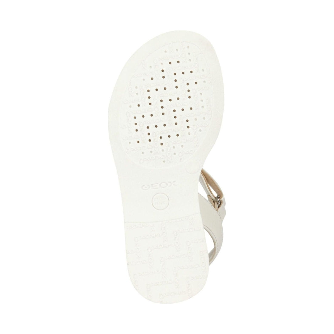 Geox girls white sandals karly | Vilbury London