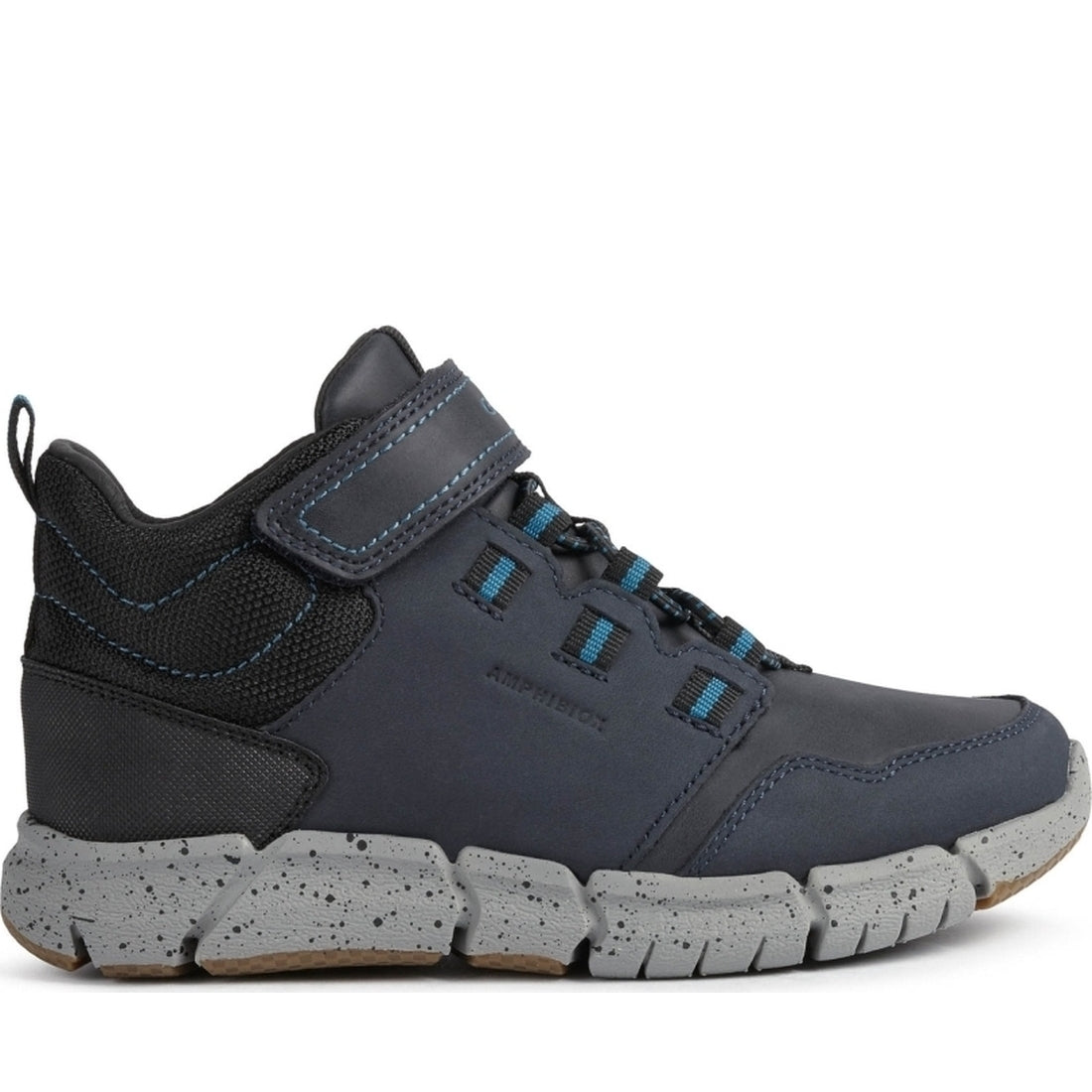 Geox boys Navy Petrol flexyper abx booties | Vilbury London