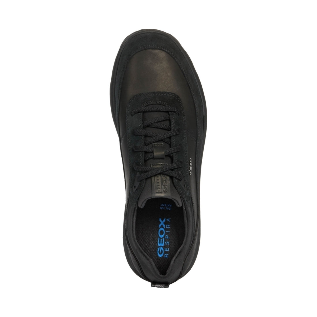 Geox mens Black spherica sport shoe | Vilbury London
