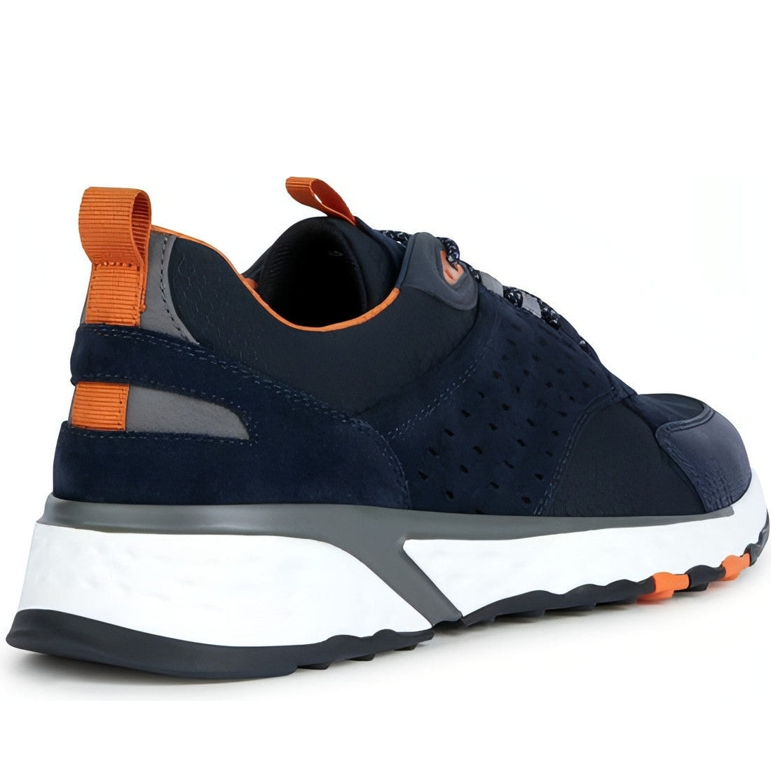 Geox mens dk blue sterrato sport shoes | Vilbury London