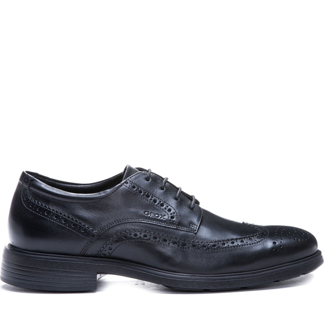 Geox mens black dublin formal | Vilbury London