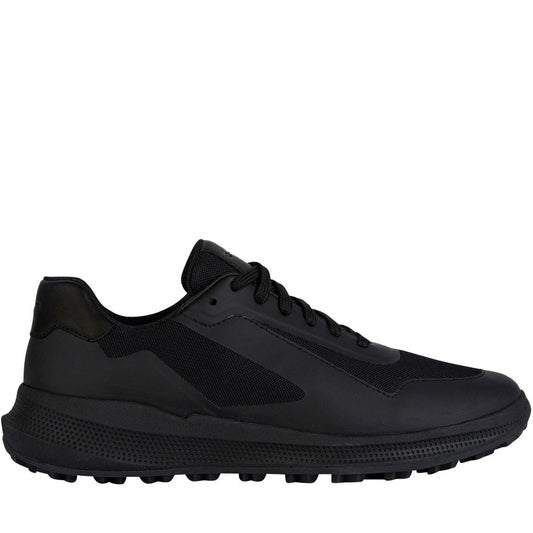 Geox mens black pg1x sport shoes | Vilbury London