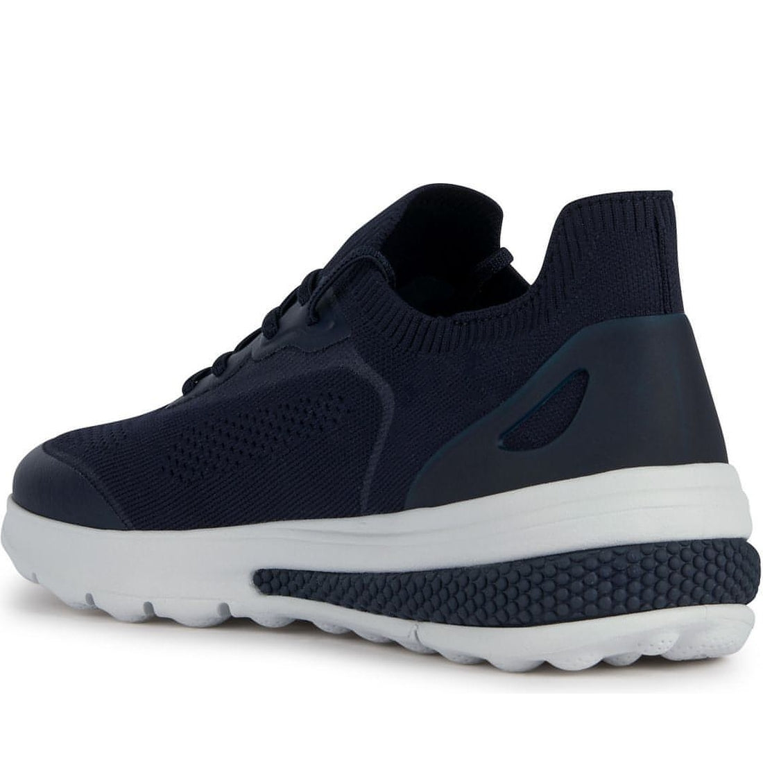 Geox mens navy spherica sport shoes | Vilbury London