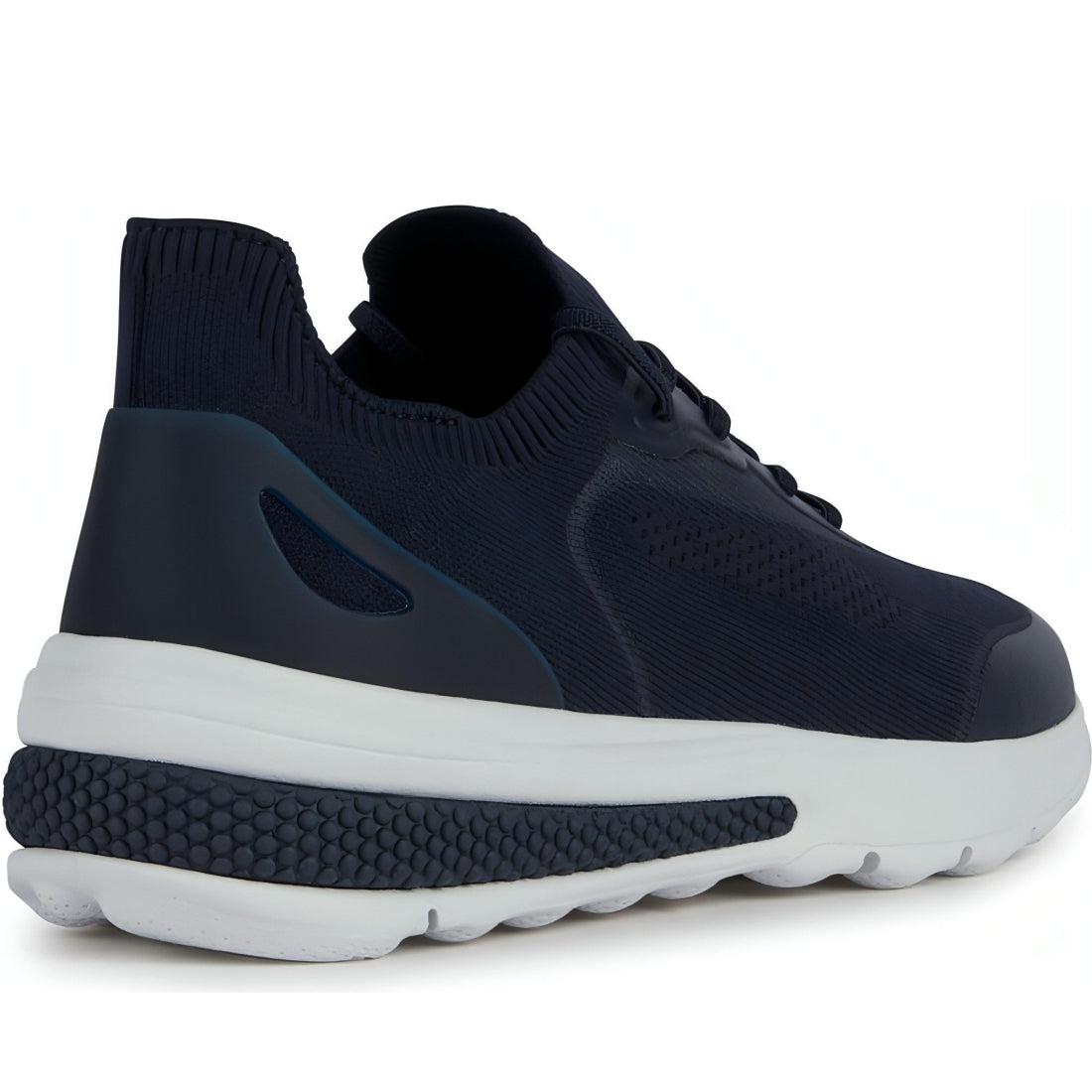 Geox mens navy spherica sport shoes | Vilbury London