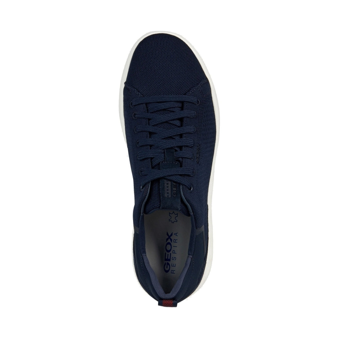 Geox mens navy spherica sport shoes | Vilbury London