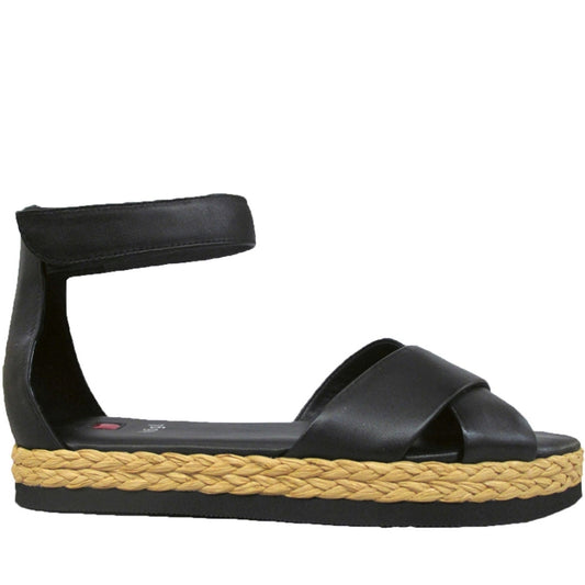 Hogl Womens Black sophia sandals | Vilbury London