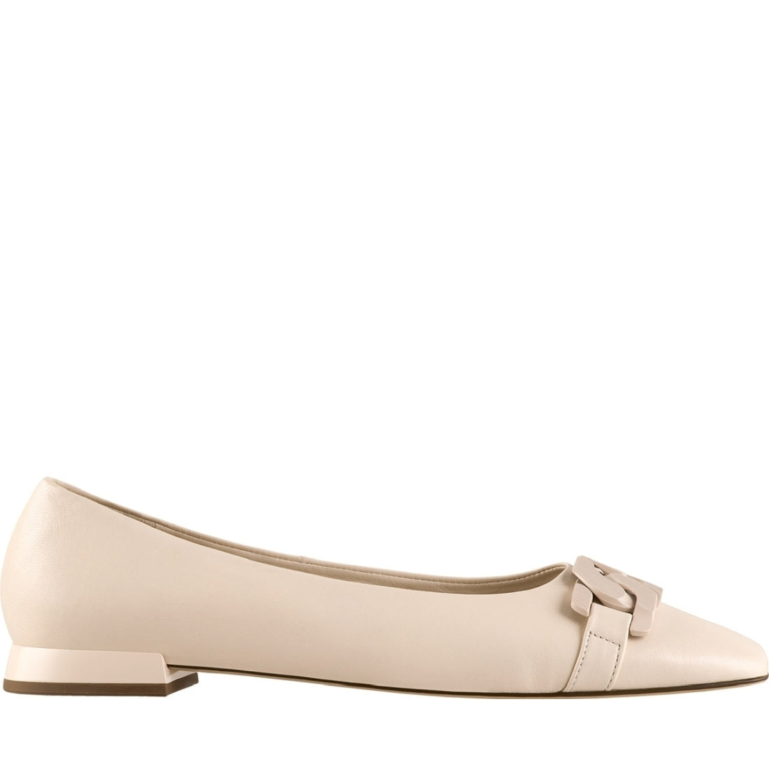 Hogl Womens Ecru coco flats | Vilbury London