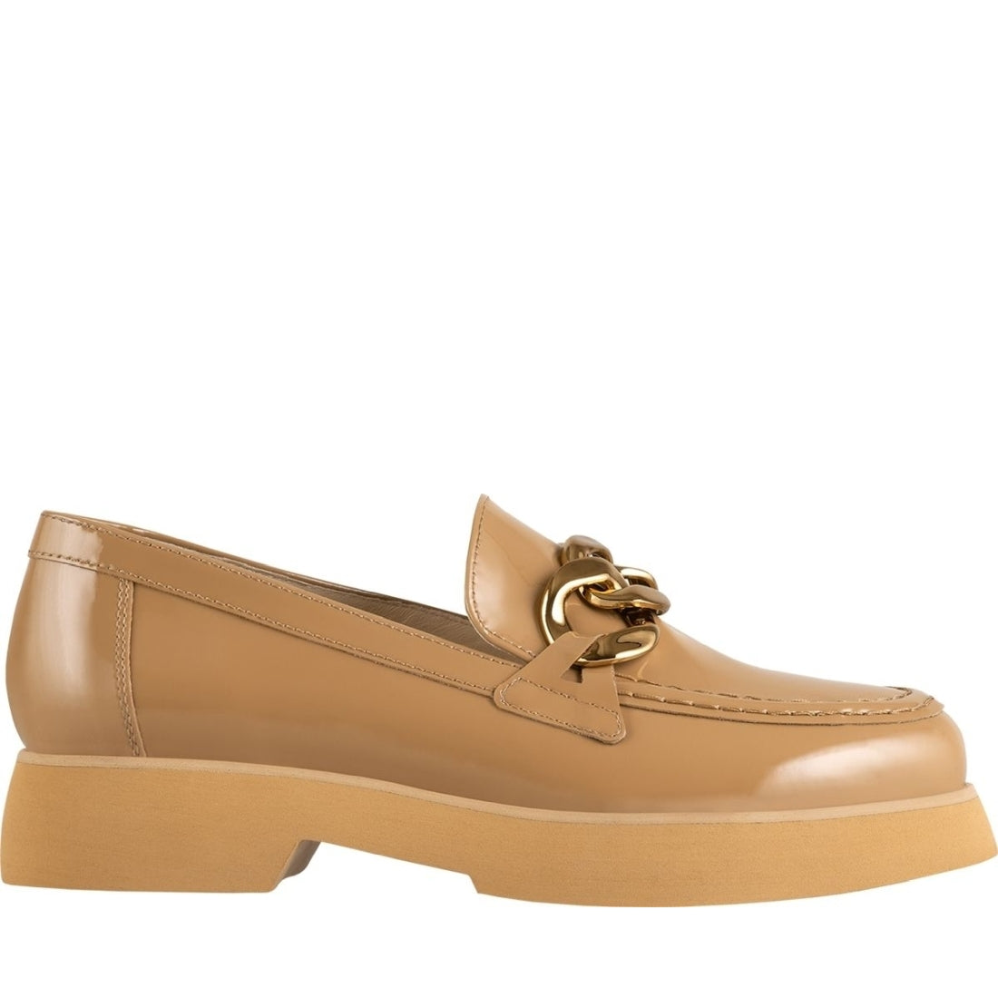 Hogl womens Toffee stacy loafers | Vilbury London