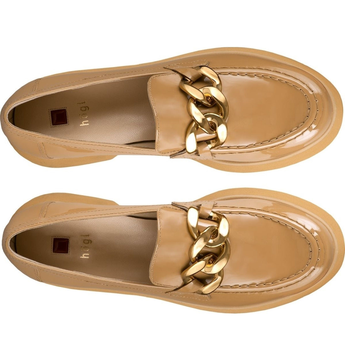 Hogl womens Toffee stacy loafers | Vilbury London