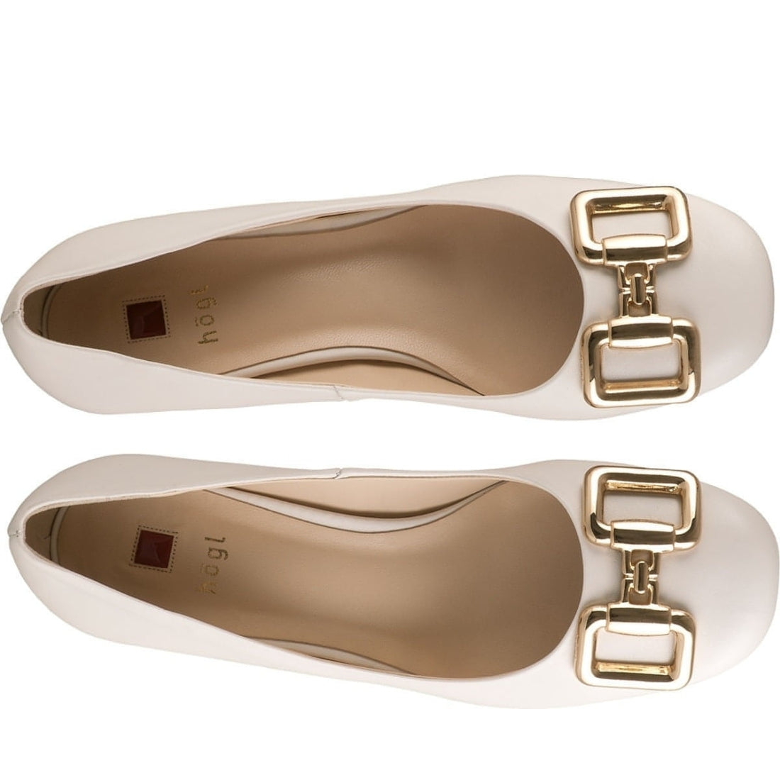 Hogl womens creme juliette formal | Vilbury London