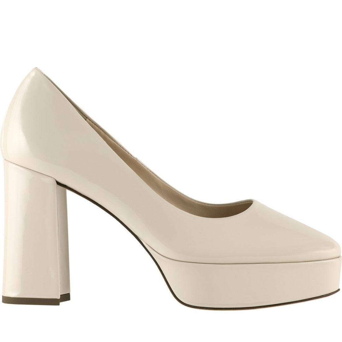 Hogl womens creme gianna pumps | Vilbury London