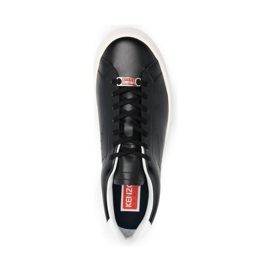 KENZO mens black low top sneaker | Vilbury London