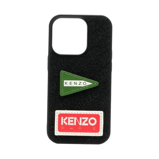 KENZO mens black casual phone case | Vilbury London