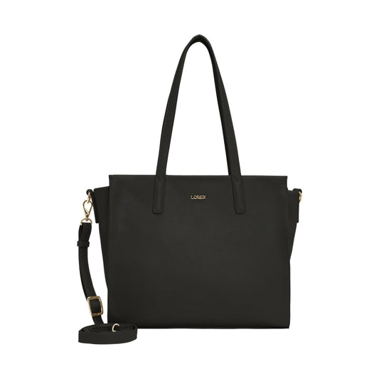 L.Credi womens schwarz keola tote bag | Vilbury London