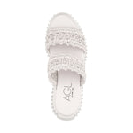 AGL Womens White White lara sandals | Vilbury London