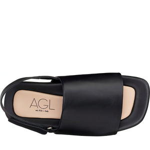 AGL womens nero ghibli holly sandals | Vilbury London