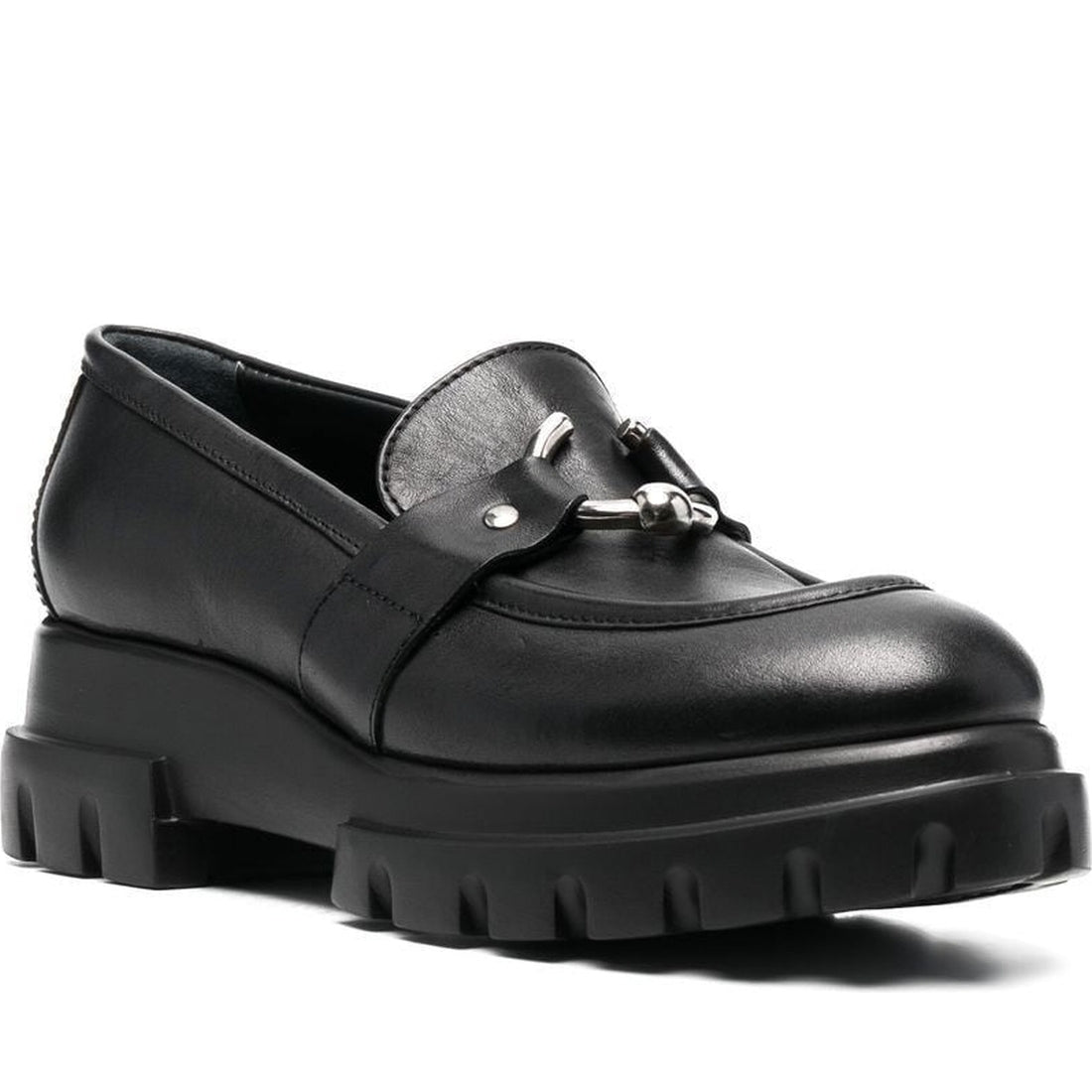 AGL womens Nero monique loafers | Vilbury London