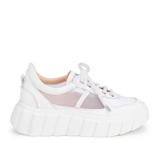 AGL Womens Whit Whit Bi blondie grid shoes | Vilbury London