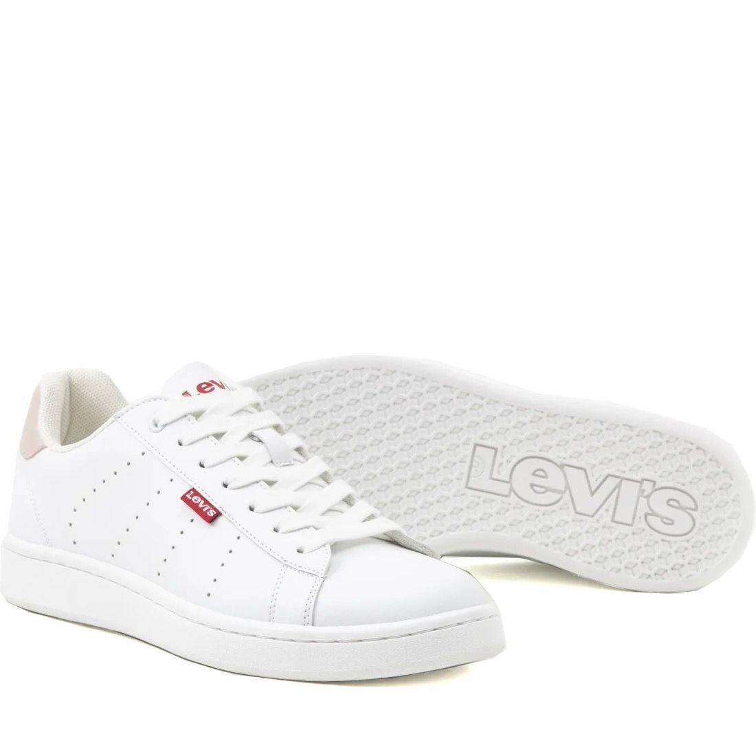 Levi's womens regular white avenue sport shoe | Vilbury London