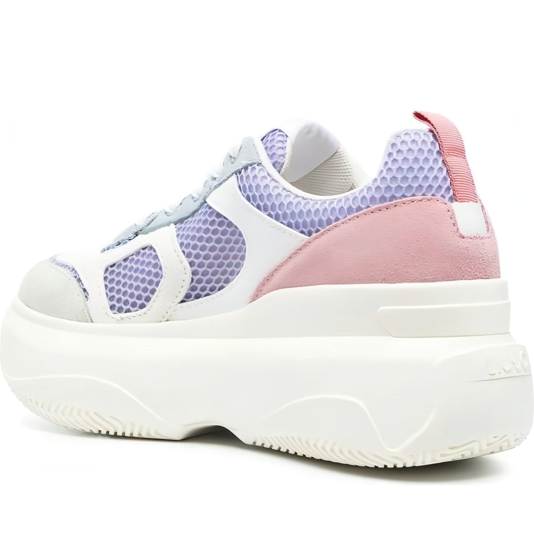 Liu Jo womens pistachio, white, street june 14 trainers | Vilbury London